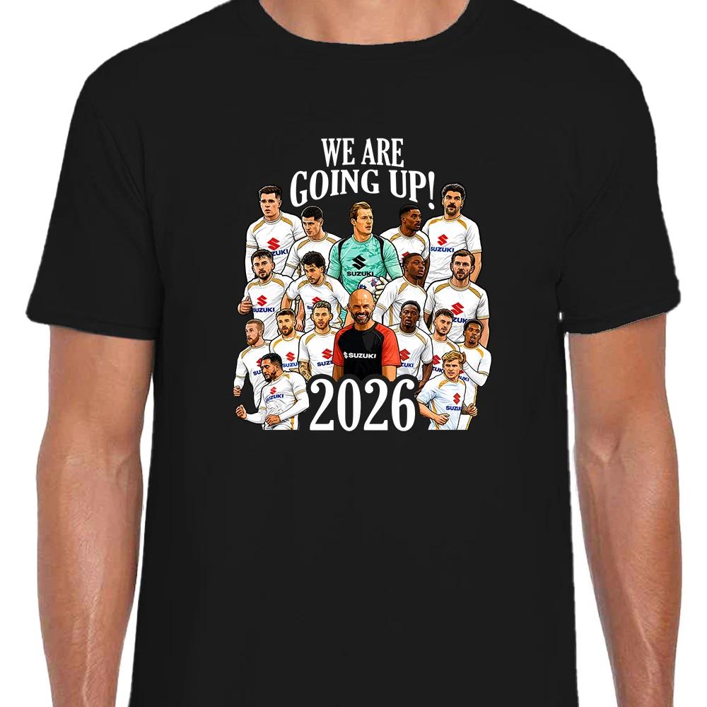 MK Dons Promoted 2026 Adult T-Shirt Tee S-2XL We Are Going Up MK Dons T-Shirt S