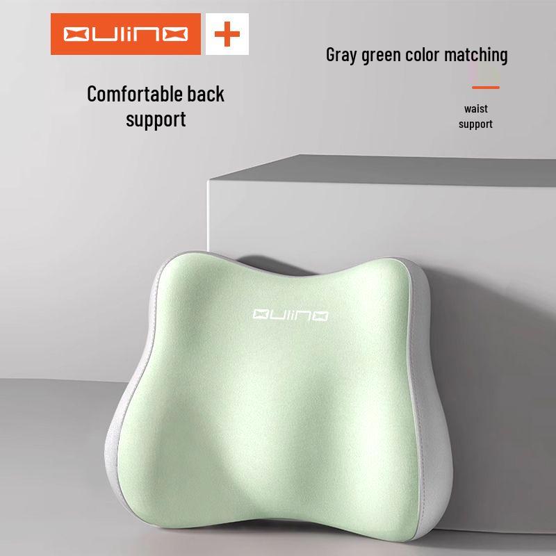 Ergonomický bederní podpůrný polštář pro kancelářskou židli a auto