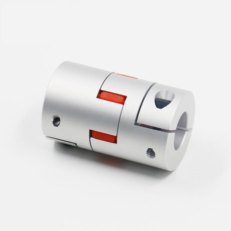 Flexible Plum Clamp Coupler D35 L50 shaft size Jaw cCupling 6/8/10/12/14/16/19mm D35L50 6x6