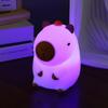 Capibara Night Light Pat Light Gift Bedroom Ornament Lighting Rechargeable Silicone Light