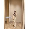 Cowhide version~ Su Yinyin vacation H-type hemp rope woven slippers women's outer wear slope heel thick bottom beach cool slippers summer