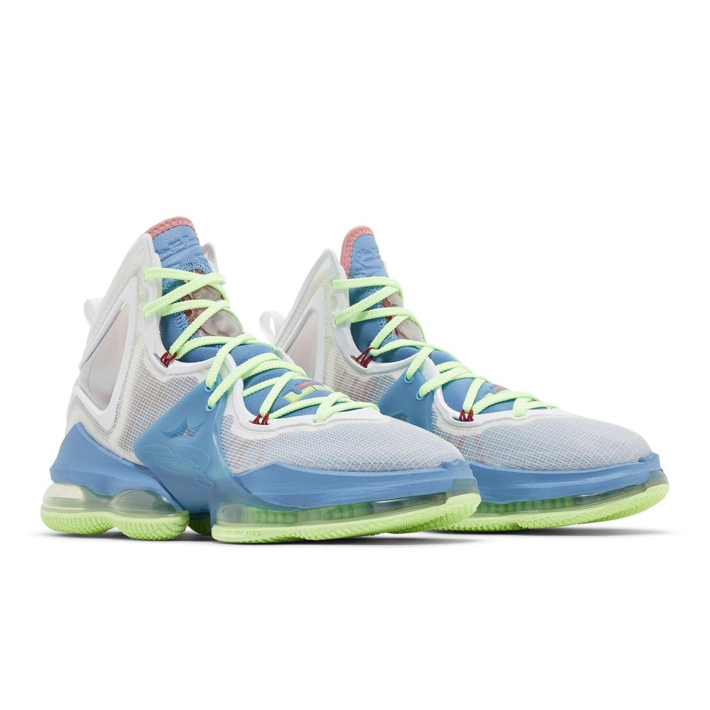 Nike LeBron 19 EP 'Tropical' (Unisex) Dutch Blue / Pomegranate / Lime Glow / White Basketball Shoes DC9341 400