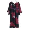 SOU SOU Kyoto Yukata Pattern dress S blackUsed