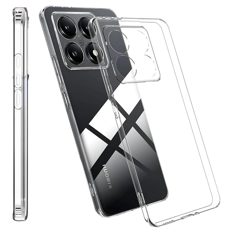 

Ultra Thin Transparent Case For Xiaomi 14T 13T 11T 12T 10T 15 Pro Funda For MI 15 Ultra 13 12 11 Lite Silicone Soft Phone Cover For Mi 13