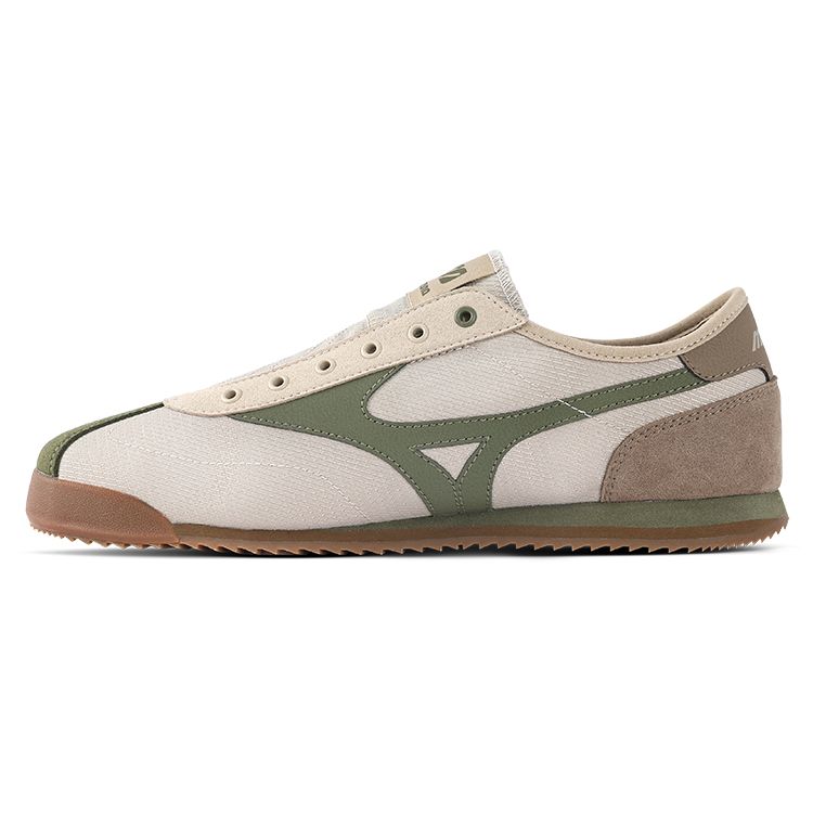 Mizuno LG 60S Classic Versatile Shock Absorbing Non-Slip Breathable Lightweight Low-Top Casual Shoes Unisex Casual Shoes Light-Green D1GH240208