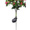 Solar Stake Light Simulation Flower IP55 Waterproof Decorative LED Stake Lamp for Garden Courtyard