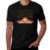 Ich bin nur hier für Savasana Faultier Yoga T-Shirt Abstraktes Muster Print Top