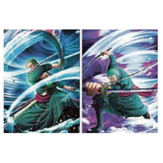 One Piece 3D Anime Farbverlauf Lentikular Stereoskopisches Gemälde