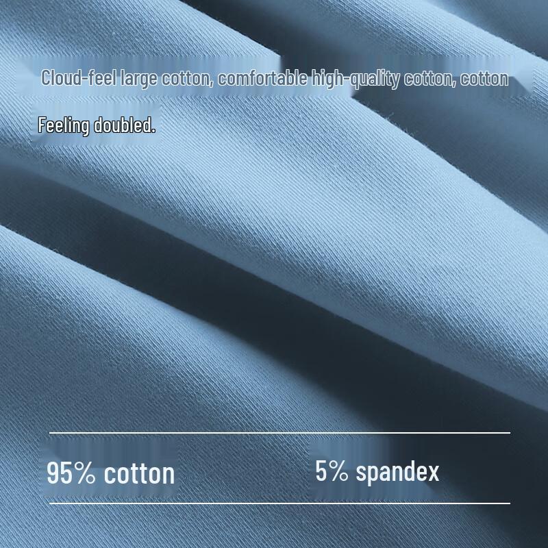 Nanjiren Men's 10A Anti-bacterial Pure Cotton Boxer Briefs