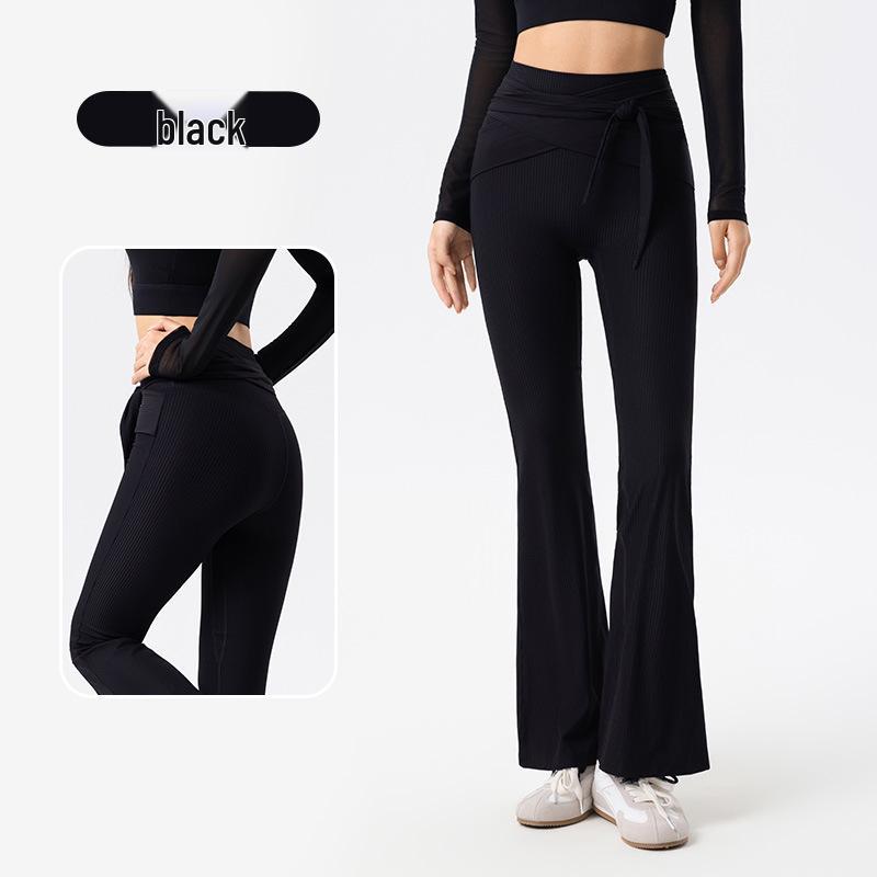 High-Waisted Butt-Lifting Flare Yoga Pants for Women