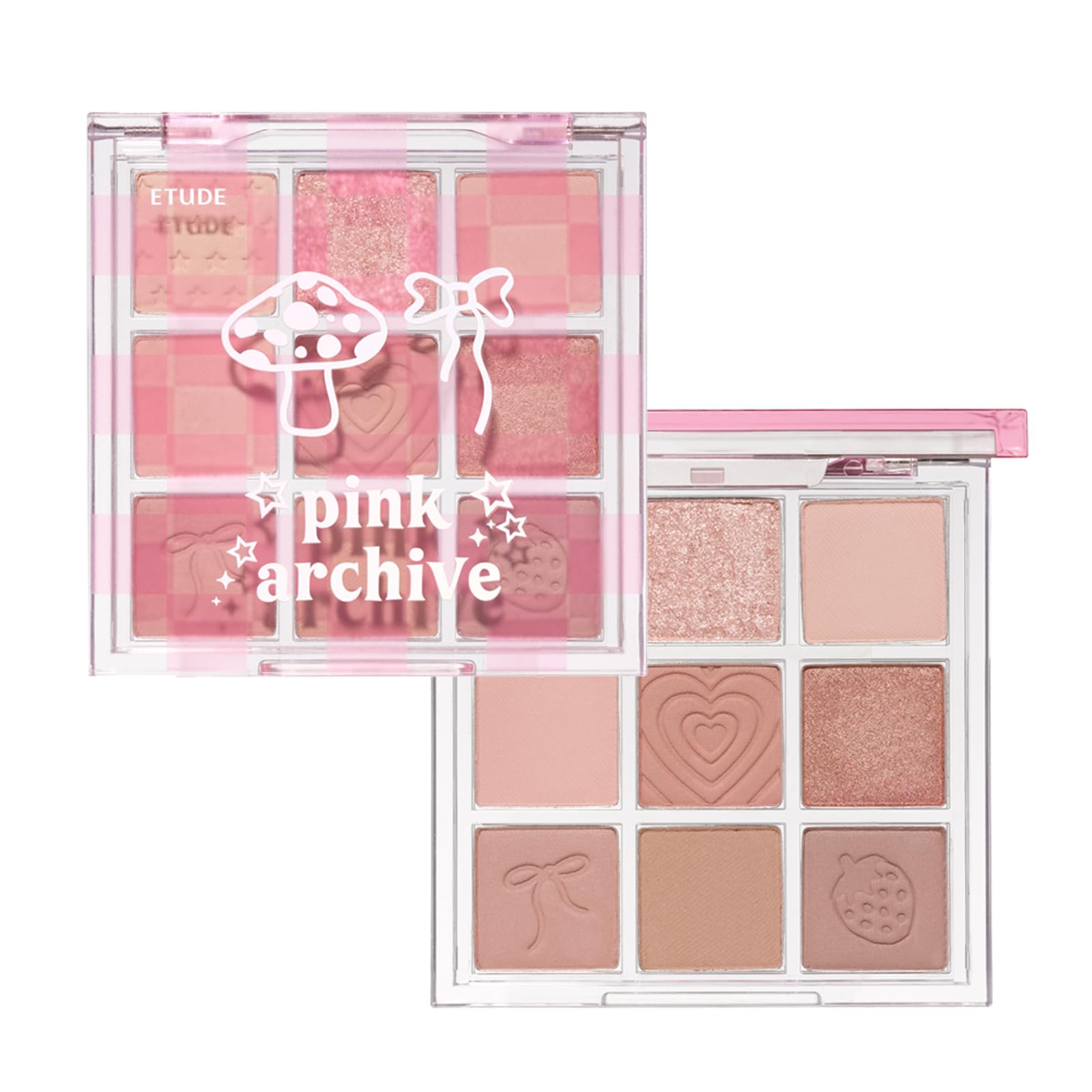 

ETUDE Play Color Eyes My Fave Archive 9 Color Palette Lame Shimmer Matte Christmas Coffret Pink [Etude Official]