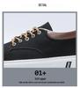 Men's 2025 Autumn Canvas Sneakers - Trendy Korean Fashion, Casual & Versatile.