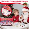 Countdown Calendar Christmas Advent 24 Days Accessory Set Rock Crystal Digging Theme Stocking Stuffers Party Favors For Kids