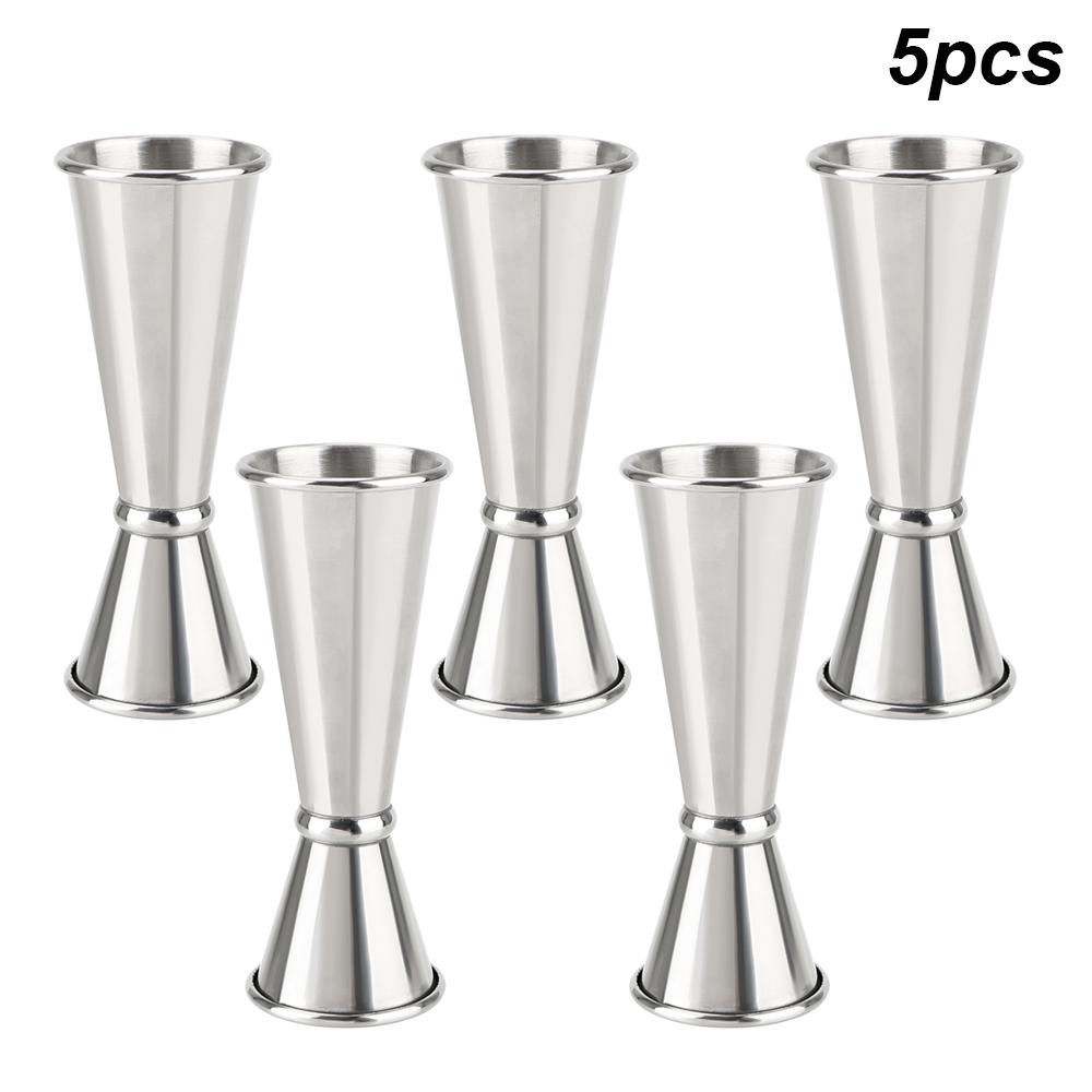 Mojito Measure Mug Cocktail Bar Jigger 1oz/2oz Bar Accessories Stainless Steel Japanese Design Jigger Double Side Measuring Cup