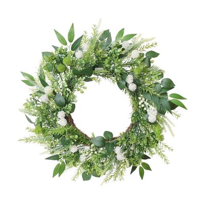 Decoração de casa – Flores e coroas artificiais