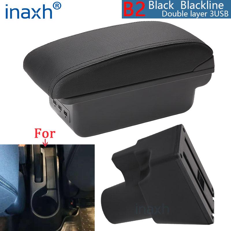 For Kia Picanto Armrest Box For Kia Picanto 3X-Line Car Armrest Interior Details Retrofit Parts Car Accessories Storage Box
