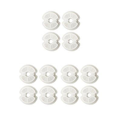 4/8 Pcs Activated Carbon Replace Filter Cotton Activated Carbon & Resin Cat Water Fountain Filters For Cat&Dog Water Fountain