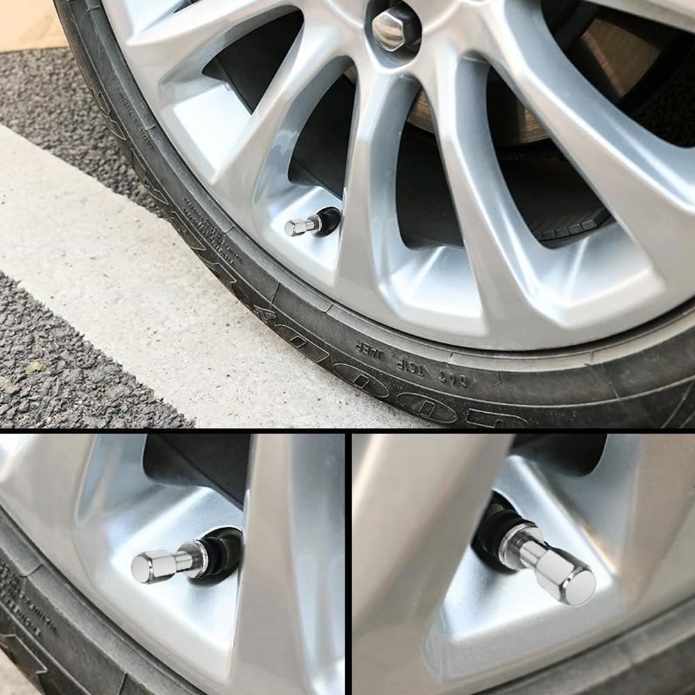 LOYELEY Inside Valve for Wheels, 12 Pieces, Clamp-in Valve, Universal Tire Valve, For Inside