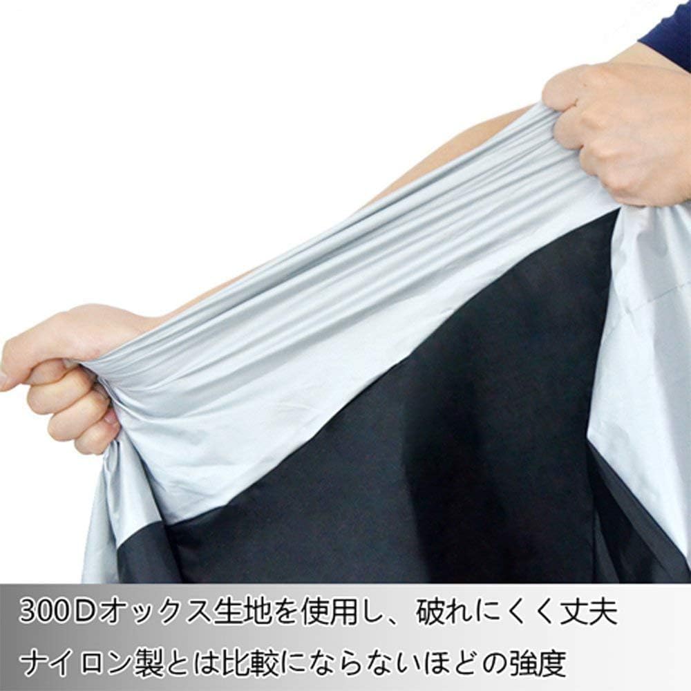 Ohuhu Motorcycle Cover Thick, Durable, High - Quality 300D Oxford Fabric, Waterproof, Heat -