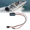 Black Voltage Collection Module Voltage Sensing Module for FSi6/FSi10/iA6B/iA10 Receiver for Boats