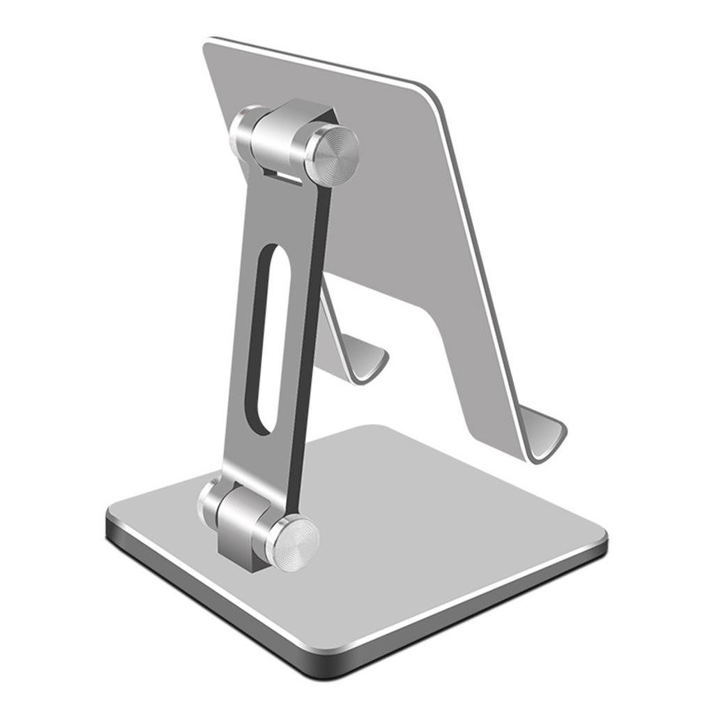 Tablet Holder Aluminum Alloy Anti Slip Foldable Portable Strong Bearing Capacity for Home Office