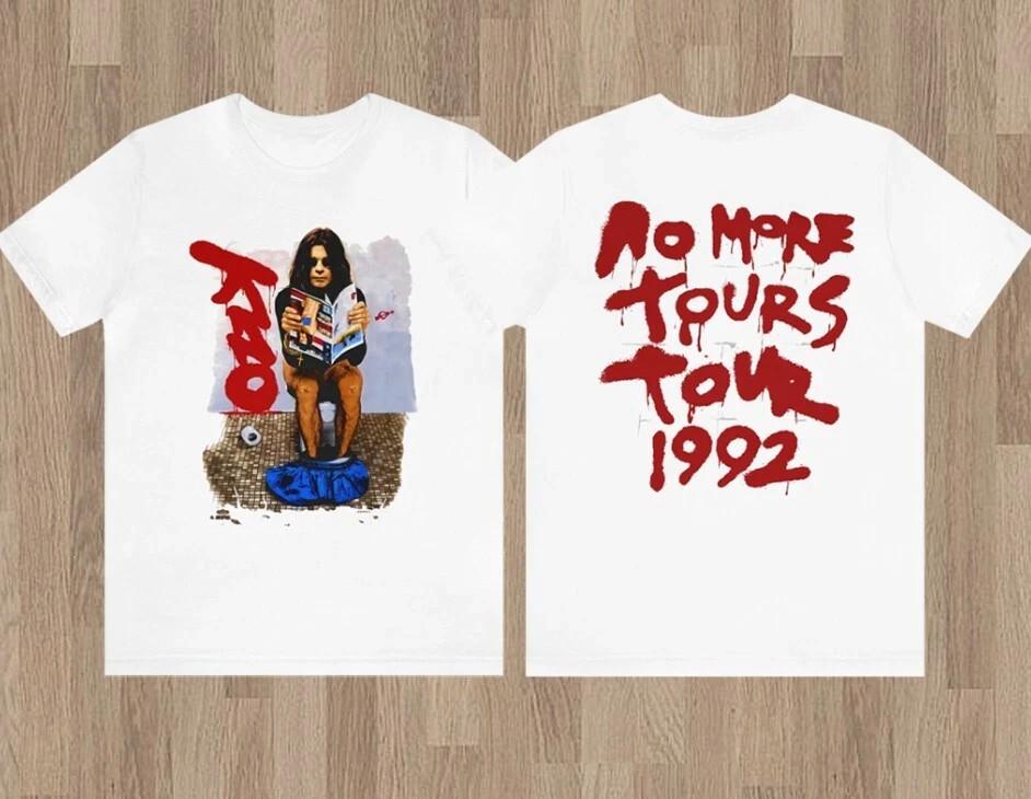 Vintage 1992 Ozzy Osbourne No More Tour Tshirt size S5XL Unisex T-Shirt S
