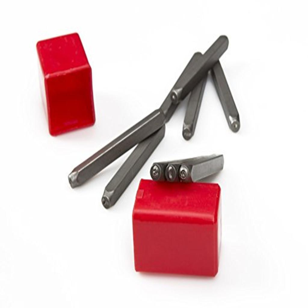 Metal Stamp Numbers and Punctuation Tool Set Carbon Steel Die for Custom Engraving Metal Crafts and Repairs