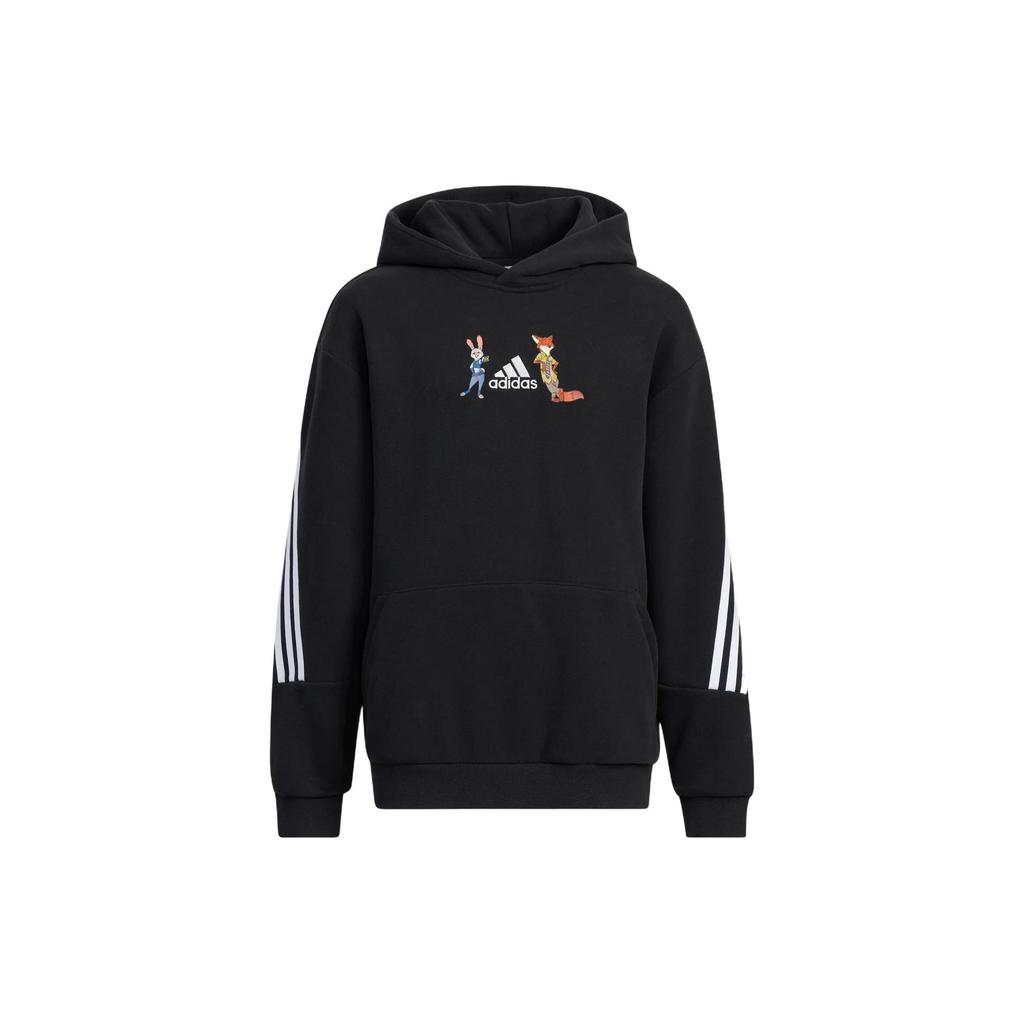 adidas Детская толстовка X Disney, черная, IB7746