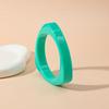 DIEZI 9 Colors Exaggerated Candy Color Resin Acrylic Bangles New Geometric Wide Cuff Bangles For Women Men Bracelet Jewelry