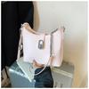IELGY Trendy Fashion All-Match One-Shoulder Commuter Cross-Body Bucket Bag