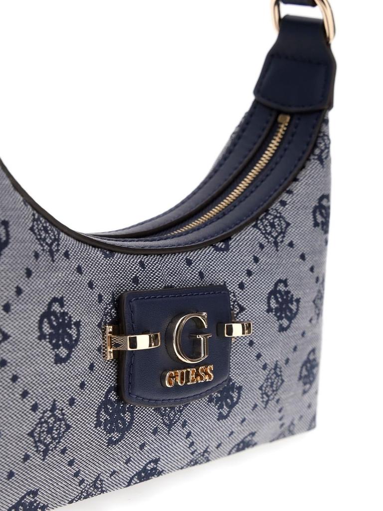 Guess NEDA Top Zip Shoulder NLO Bag, Women's,