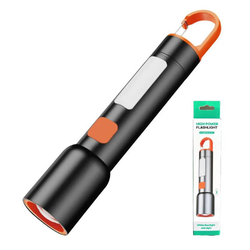 Lishi Outdoor Rechargeable Zoom Flashlight