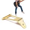 6 Strings Jazzes Guitar Trapeze Tailpiece Bridge Alloy Musical Instrument Accessory Guitar Bridge Tailpiece Replacements