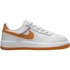 Nike Air Force 1 Comfortable Fit Durable Low-Top Sneakers Kids sneakers White Orange FN0237-122
