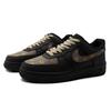 Nike Air Force 1 Luxury Design Leather Abrasion Resistant Slip Resistant Low top Skateboard Shoes Women's Black Brown DD8959-001(Team430-)