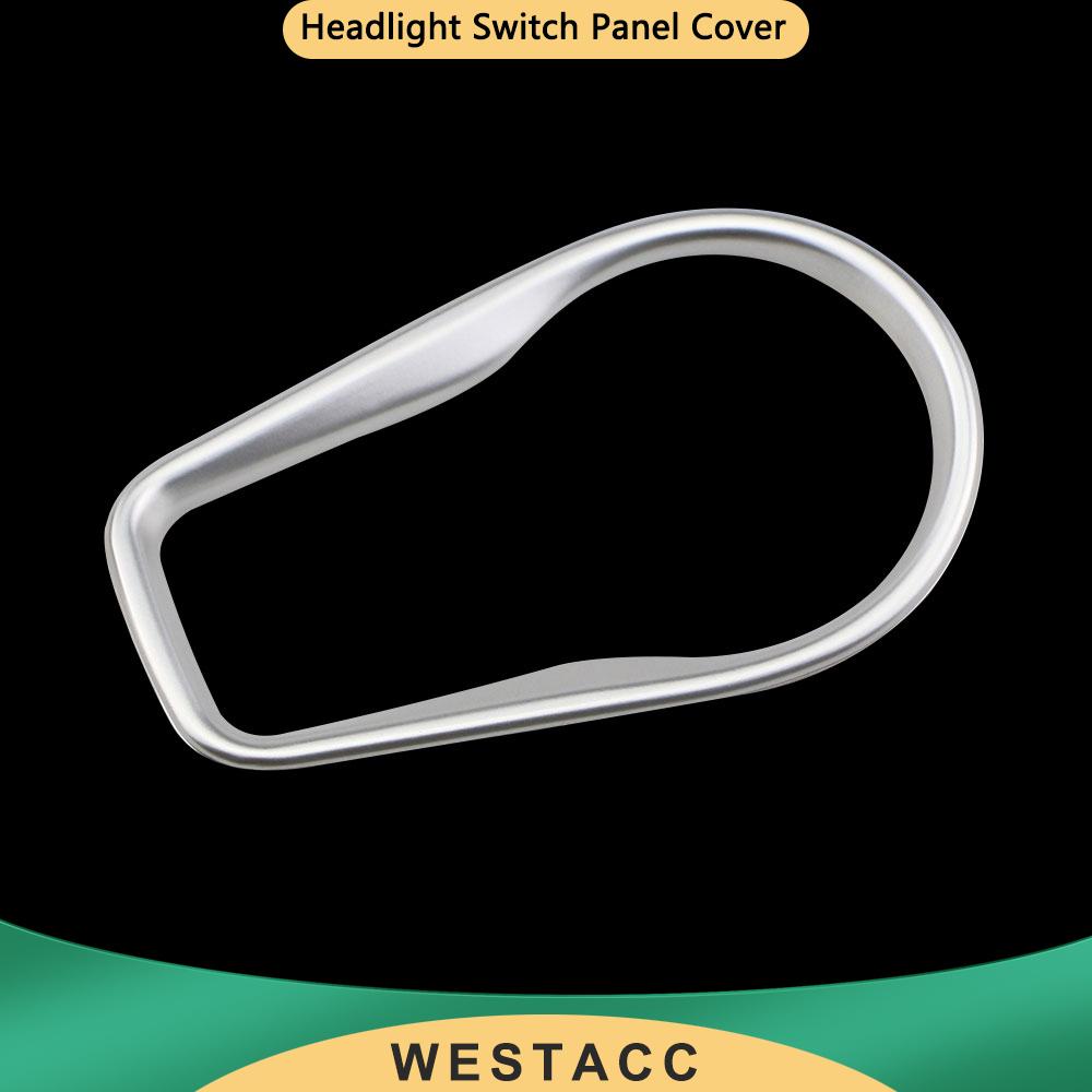 Car Head Light Lamp Switch Panel Cover Decoration Sticker Trim for Jeep Renegade 2014 -  Interior