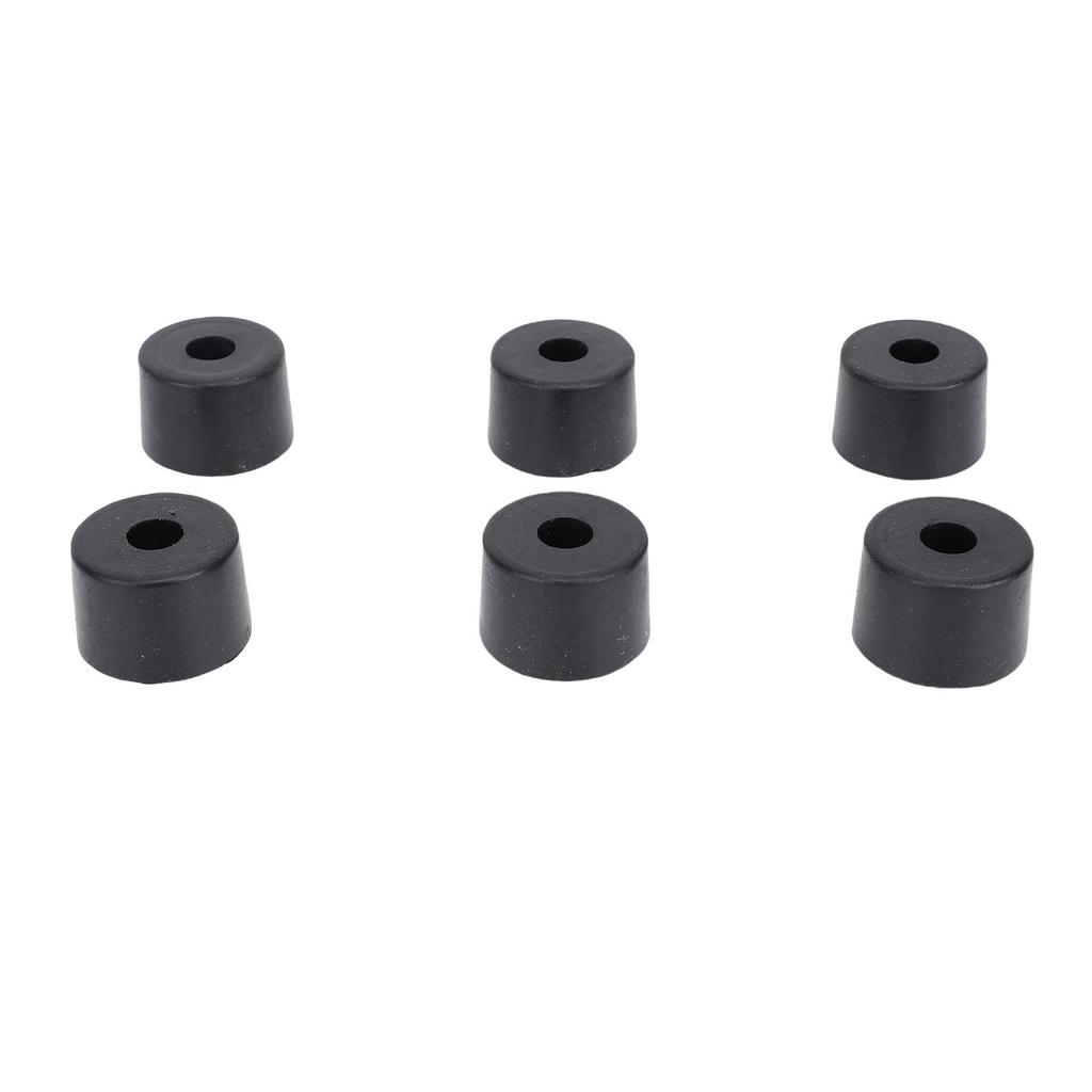 16 Stück Lautsprecher-Isolationsfüße Gummipads Antivibrationsfüße für Lautsprecher Plattenspieler Subwoofer Verstärker CD DVD