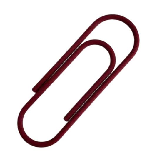 3D Printed Giant Paper Paper Clip Clip Large Shape красный