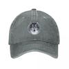 Grey Wolf Baseball Cap Fashion Beach Kids Hat Birthday Beach GirlS Hats Unisexs