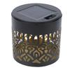 Decorative Solar Mandala Light Metal IP65 Water Proof Outdoor Solar Fence Light for Deck Step Wall Garden Patio Backyard