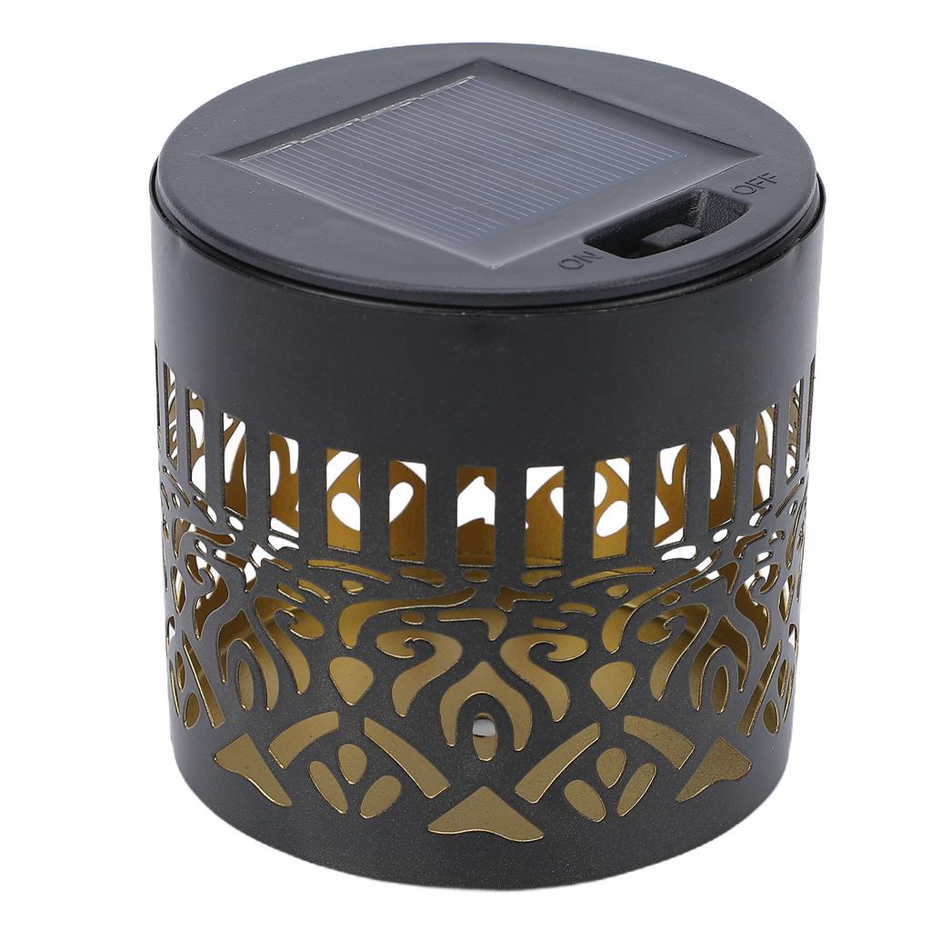 Decorative Solar Mandala Light Metal IP65 Water Proof Outdoor Solar Fence Light for Deck Step Wall Garden Patio Backyard