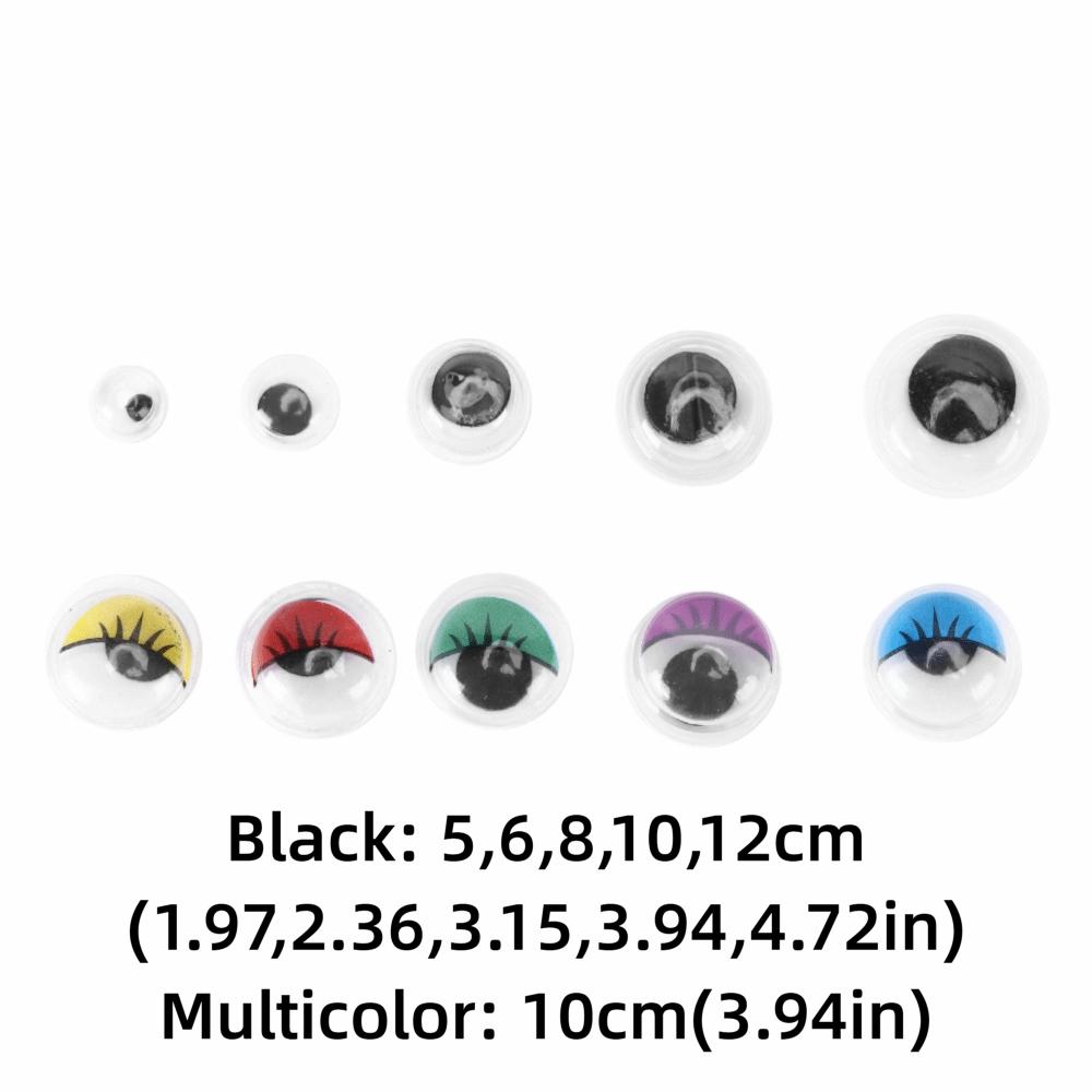 420pcs Plastic Box Included Wiggle Eyes Multi Purpose DIY Wiggle Eyes Wiggle Googly Eyes  DIY