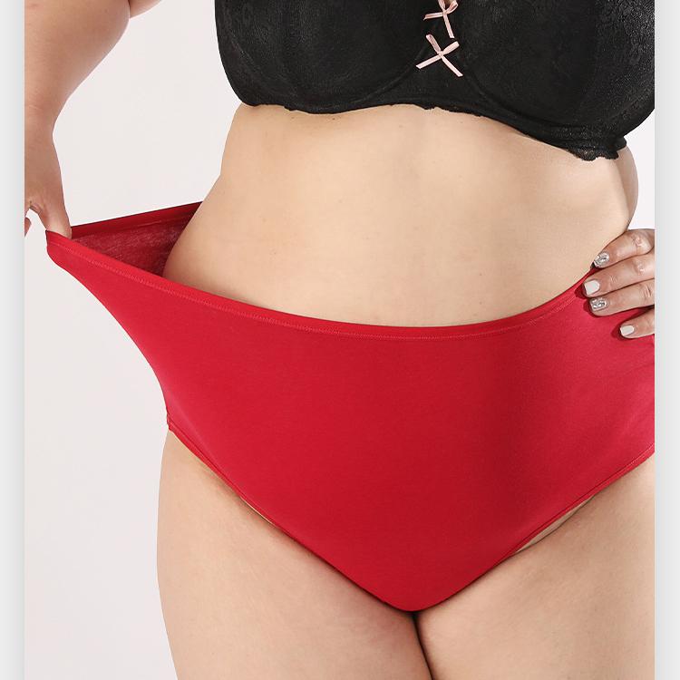 Large Size Red Panties Women Wedding Celebration Sexy Lace Triangle Pants Fortune Shorts Panty of Girls Bikinis Brazilianas Hipsters Sleeps Retros