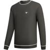 Emporio Armani FW24 Contrast Trim Logo Embroidered Crew Neck Long Sleeve Sweater Men Sweater Brown 6D1MXH-1MJLZ-F626