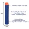 Blue Soft Hollow Hole Head Bullets 7.2cm For Refill Darts Toy Gun Bullets For Series Blasters Xmas Kid Children Gift
