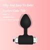 Butt Plug with Vibrator Momen Men Prostate Massager Anal Stimulator Silicone Buttplug Masturbator For Adult Anal Plug Sex Toys