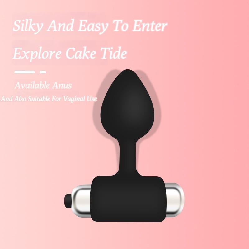 Butt Plug with Vibrator Momen Men Prostate Massager Anal Stimulator Silicone Buttplug Masturbator For Adult Anal Plug Sex Toys