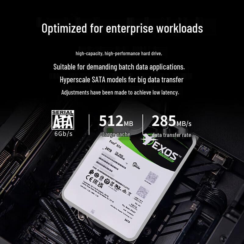 Seagate 24TB Enterprise Hard Drive