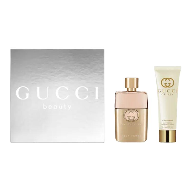 GUCCI Sin Of Love Women s Eau De Parfum, Body Lotion Gift Set, Floral Scent Eau De Parfum EDP 50ml+50ml Sin of Love Perfume Set