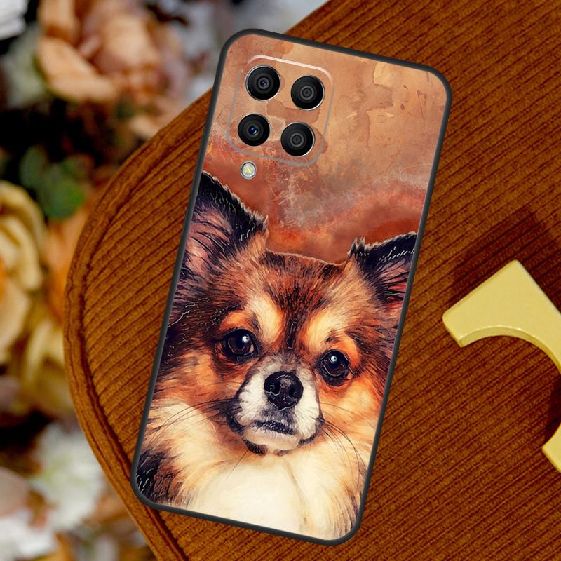 Cartoon Chihuahua Dog For Samsung Galaxy M32 M52 M12 M55 M15 M13 M23 M33 M53 M20 M21 M51 M34 M54 M30s M31s Case